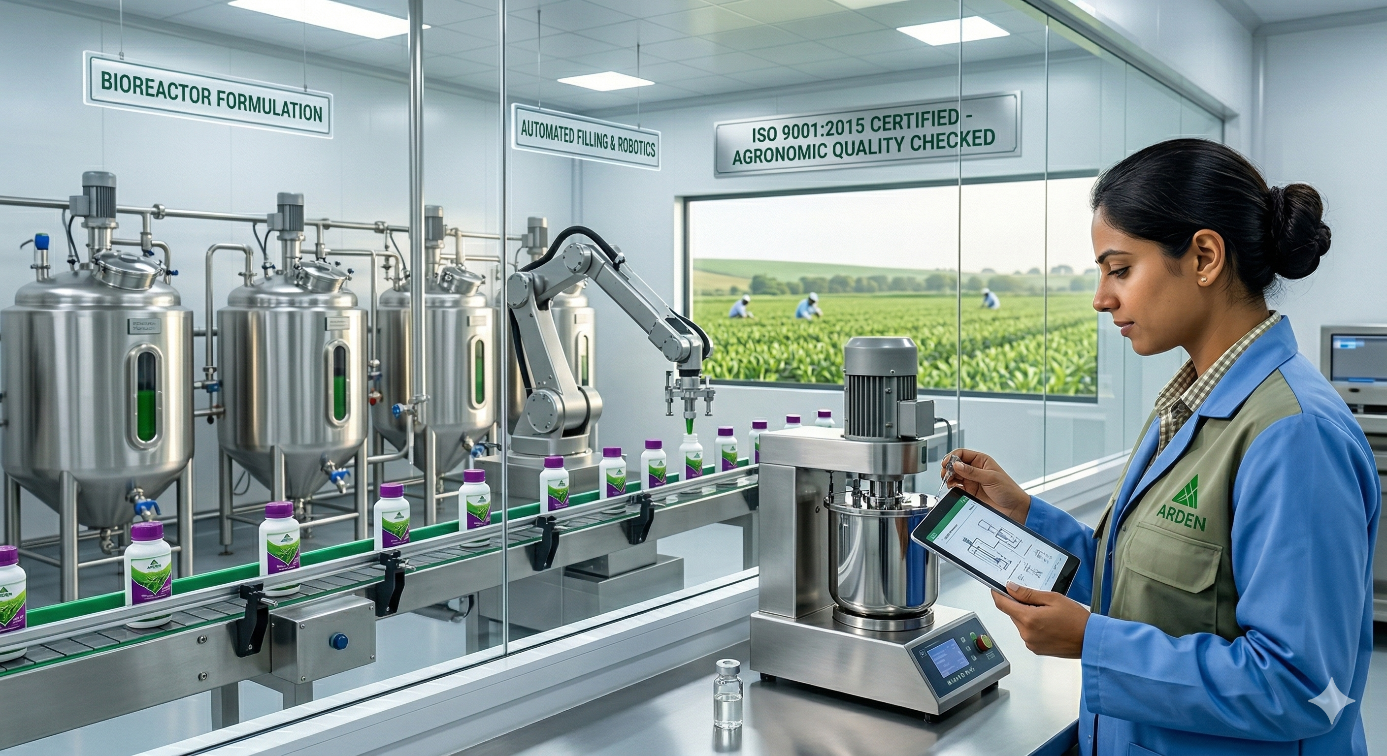 Arden Bio Manufacturing Plant